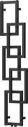Mexen Grid decoratieve badkamer radiator 1360 x 390 mm, 349 W, zwart - W215-1360-390-00-70