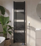 Saqu Fonti elektrische radiator 1000W 50x181,7cm mat zwart