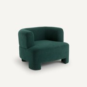 Fauteuil groot model, bouclette stof, Darrel