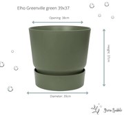 Pot Elho Greenville groen