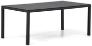 Lounge Dining Tuintafel rechthoekig  Aluminium/Ceramic glass Grijs Venice