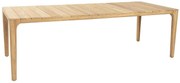 Dining Tuintafel rechthoekig 240 x 100 cm Teak Naturel teak Liam