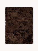 Glanzend hoogpolig vloerkleed Jimmy