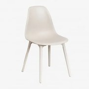 Scand Polypropylene Eetkamerstoel Tapioca Beige - Sklum