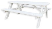 Picknicktafel Deluxe 180 x 70 cm - Wit