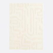 100% wollen vloerkleed met grafisch motief, Melko