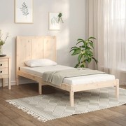 vidaXL Bedframe massief grenenhout 90x200 cm