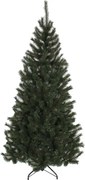 Kingston kunstkerstboom - 155 cm - groen - Diameter 86 cm - 345 tips - metalen voet