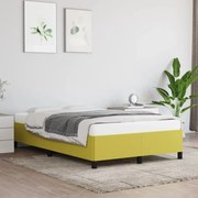 vidaXL Bedframe stof groen 120x200 cm