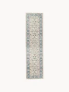 Handgeweven outdoor loper Leonato met vintage patroon