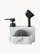 Afwasmiddeldispenser Holy met spons, 2-delig