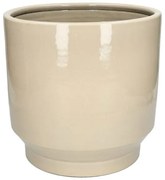 Bloempot, aardewerk, beige,Ø27 X 24 cm