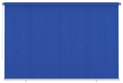 vidaXL Rolgordijn voor buiten 350x230 cm HDPE blauw