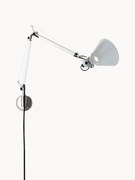 Grote verstelbare wandlamp Tolomeo Micro met stekker