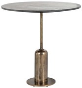 Richmond Interiors Logan Marmeren Eettafel Diameter 75 Cm - 75 X 75cm.