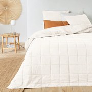 Gematelasseerde beddensprei in gewassen katoen, Sparrow