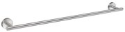 Smedbo Home Handdoekhouder - 65x7cm - enkel - geborsteld chroom HS3464