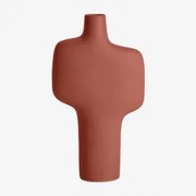 Nola Keramische Vaas Terracota - Sklum