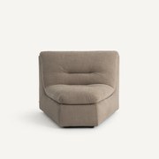 Modulaire hoek in gemêleerde stof, Giuliano