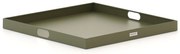 Dienblad voor buiten en binnen  | Manifesto  | Aluminium | Groen | 60x60cm | Kees Smit Tuinmeubelen
