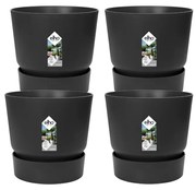 4x Pot elho Greenville zwart