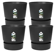 4x Pot elho Greenville zwart