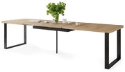 AVELLA Gouden Eik Craft - LOFT TAFEL VOOR WOONKAMER/EETKAMER UITKLAPBAAR TOT 3,1 m!