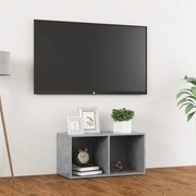 vidaXL Tv-meubel 72x35x36,5 cm spaanplaat betongrijs