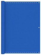 vidaXL Balkonscherm 120x300 cm HDPE blauw