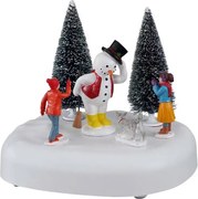 Lemax -'Frosty Says"Hi!"'- Figuur met animatie - Exclusief adapter (werkt ook op batterijen)
