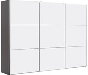 Goossens Kledingkast Easy Storage Sdk, 303 cm breed, 220 cm hoog, 3x 3 paneel schuifdeuren