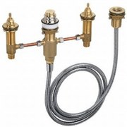 Hansgrohe basisgarnituur 4-gats badrandkraan