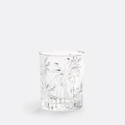 Set van 4 glazen met uitsnijdingen, Palem