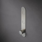 Hotbath Cobber afbouwdeel inbouwthermostaat met 2 pushbuttons verticale plaatsing geborsteld nikkel PB066EXTGN