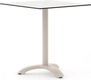 Tuin eettafel Bellagio | Vierkant | Tuintafel Kunststof | 70x70cm | 2 personen | Kees Smit Tuinmeubelen