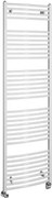 Aqualine Orbit gebogen design radiator 45x170cm wit 757Watt