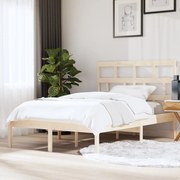 vidaXL Bedframe massief hout 150x200 cm 5FT King Size