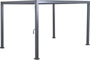 Garden Impressions Pergola Ysa tuinpaviljoen 300x400 cm - donker grijs