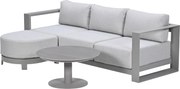 Garden Impressions Malakka loungeset 3-delig chaise longue - taupe