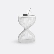 Bijzettafel in staaldraad, Janik