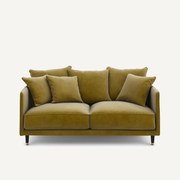 3-zits compacte fluwelen zetel, Lazare