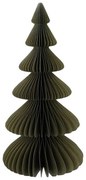 Kerstboom uitvouwbaar, papier, groot, mosgroen, 30 cm