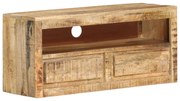 vidaXL Tv-meubel 88x30x40 cm massief mangohout