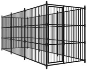 vidaXL Hondenkennel voor buiten 450x150x185 cm