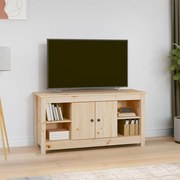 vidaXL Tv-meubel 103x36,5x52 cm massief grenenhout