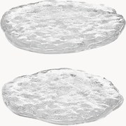 Glazen onderzetters Momento, 2-delig