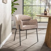 Comfortabele Eetkamerstoel Beige
