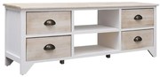 vidaXL Tv-meubel 108x30x40 cm massief paulowniahout