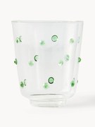 Mondgeblazen borosilicaatglazen Nob, 2-delig