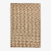 Rechthoekig Buitenkleed Van Polypropyleen Damara Natuurlijke Kleuren & 200 X 300 Cm - Sklum